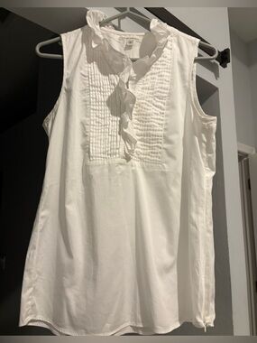 Banana republic ruffle top